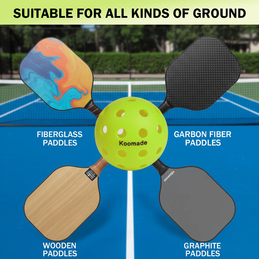 KOOMADE Outdoor Pickleballs