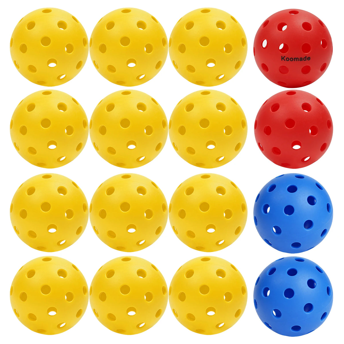 KOOMADE Outdoor Pickleballs