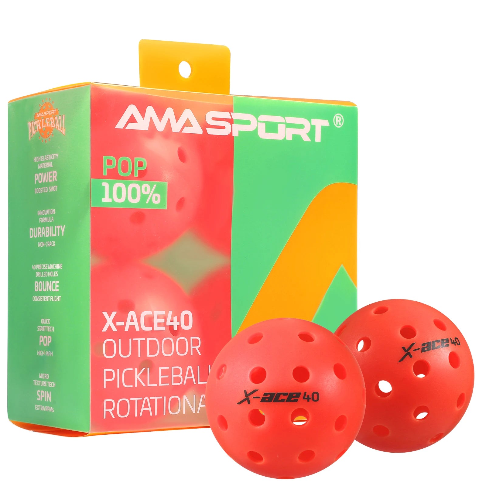 AMA Sport X-Ace Pickleballs