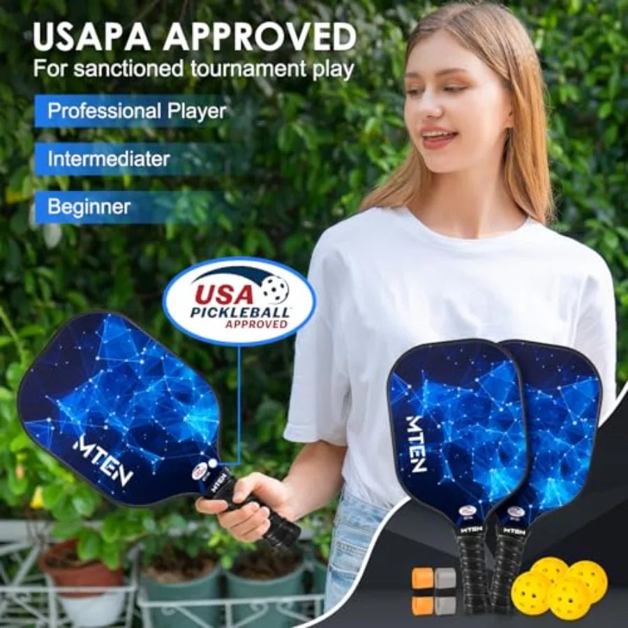 USAPA Fiberglass Paddle Set