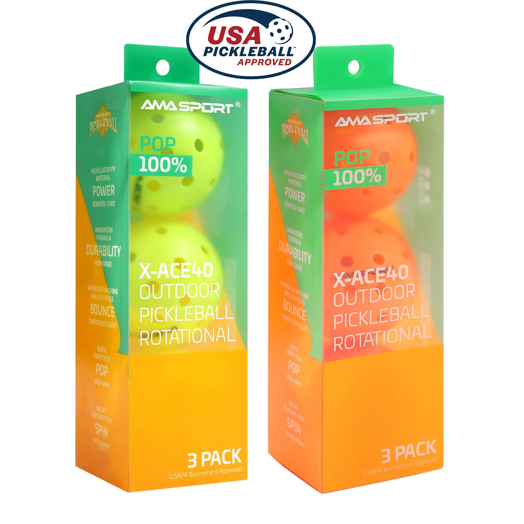 AMA Sport X-Ace Pickleballs