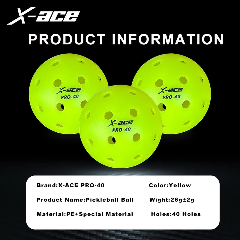 X-Ace Pro Pickleballs