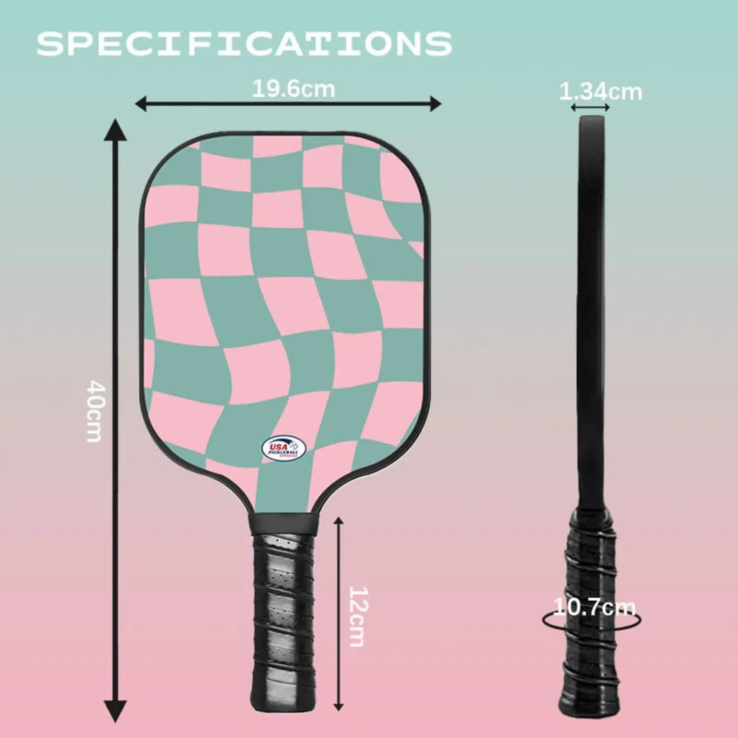 2-Paddle Pickleball Set with Bag