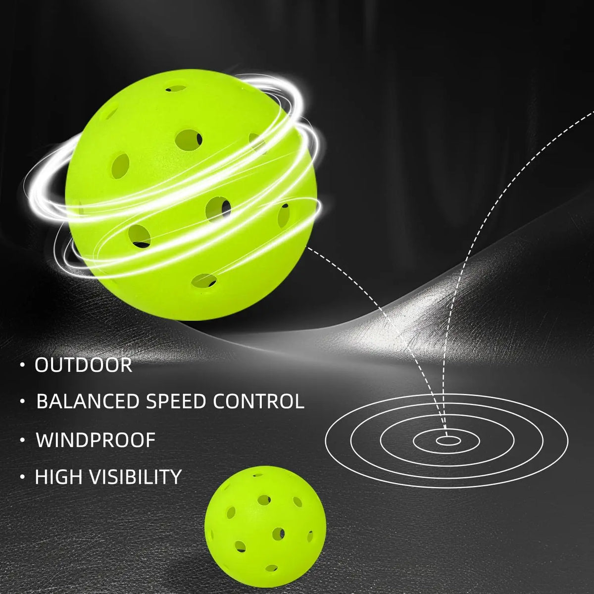 Crack-Resistant Pickleballs