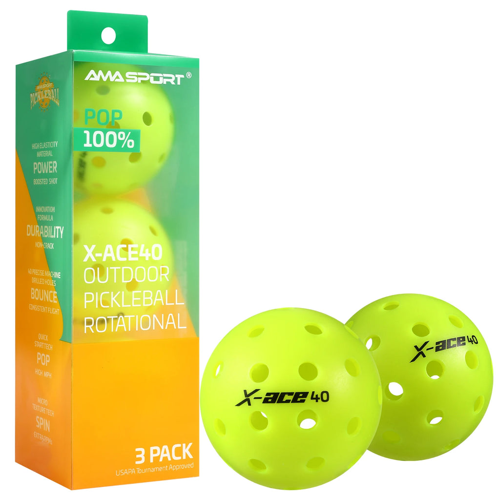 AMA Sport X-Ace Pickleballs