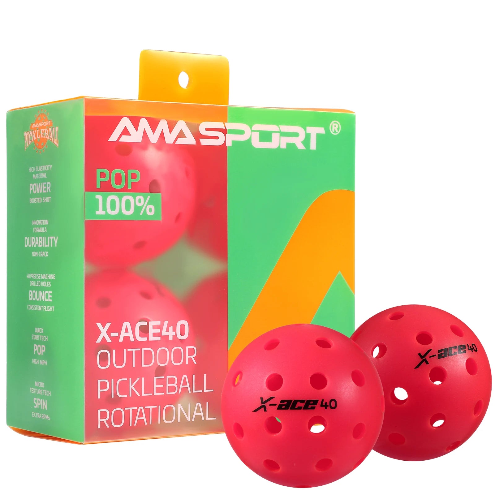 AMA Sport X-Ace Pickleballs