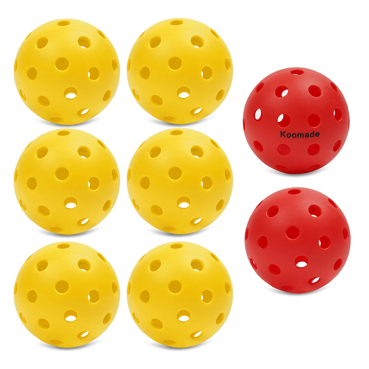 KOOMADE Outdoor Pickleballs
