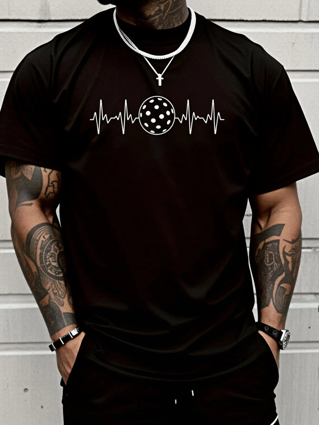 Pickleball Player Graphic Tee