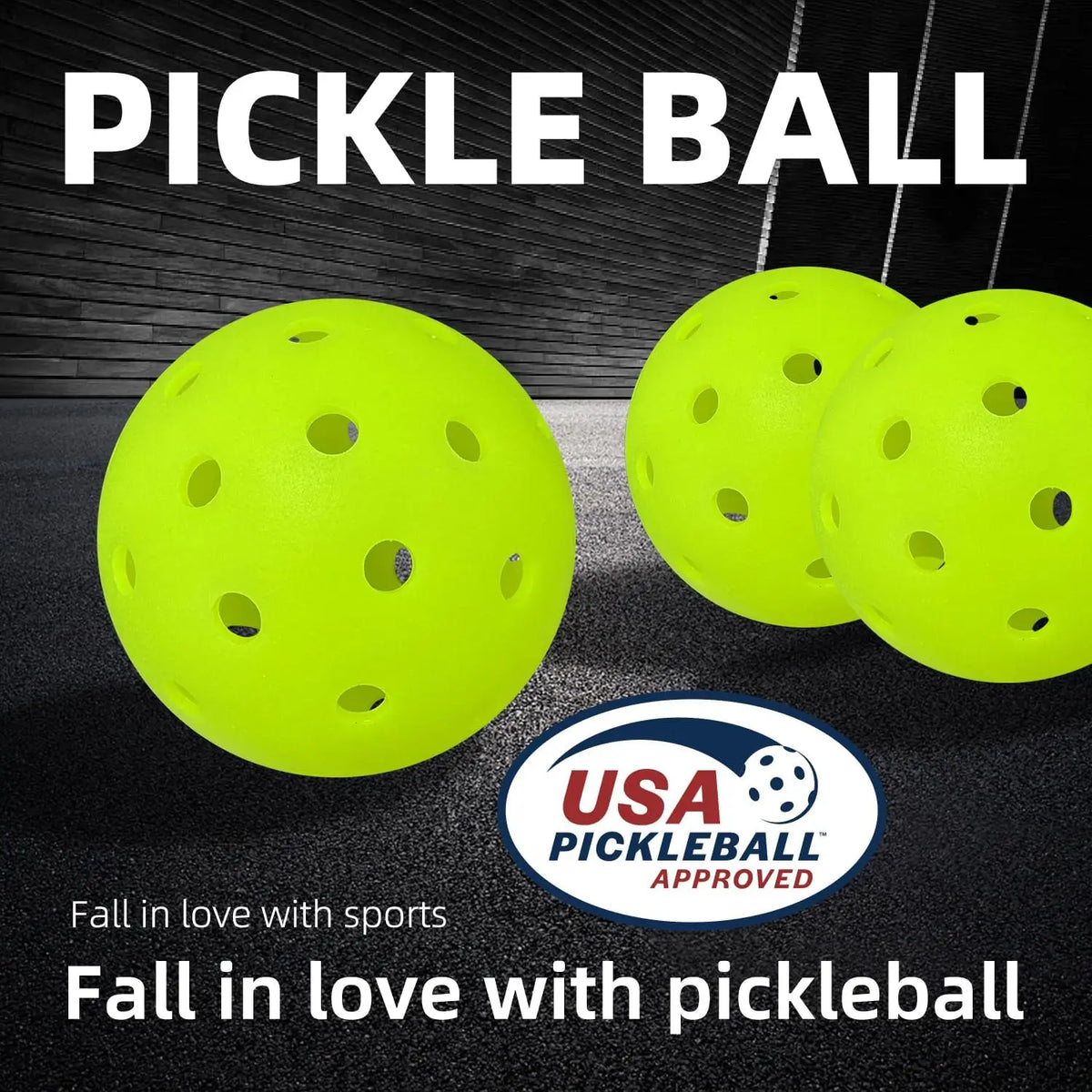 Crack-Resistant Pickleballs
