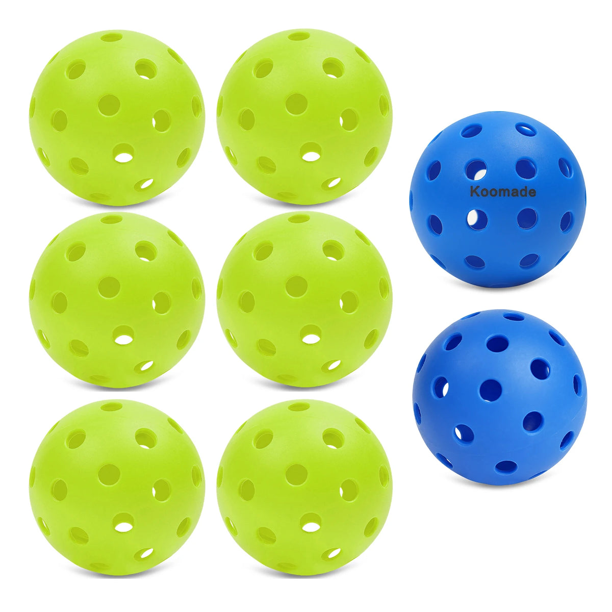 KOOMADE Outdoor Pickleballs
