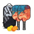 2-Pack Fiberglass Pickleball Set