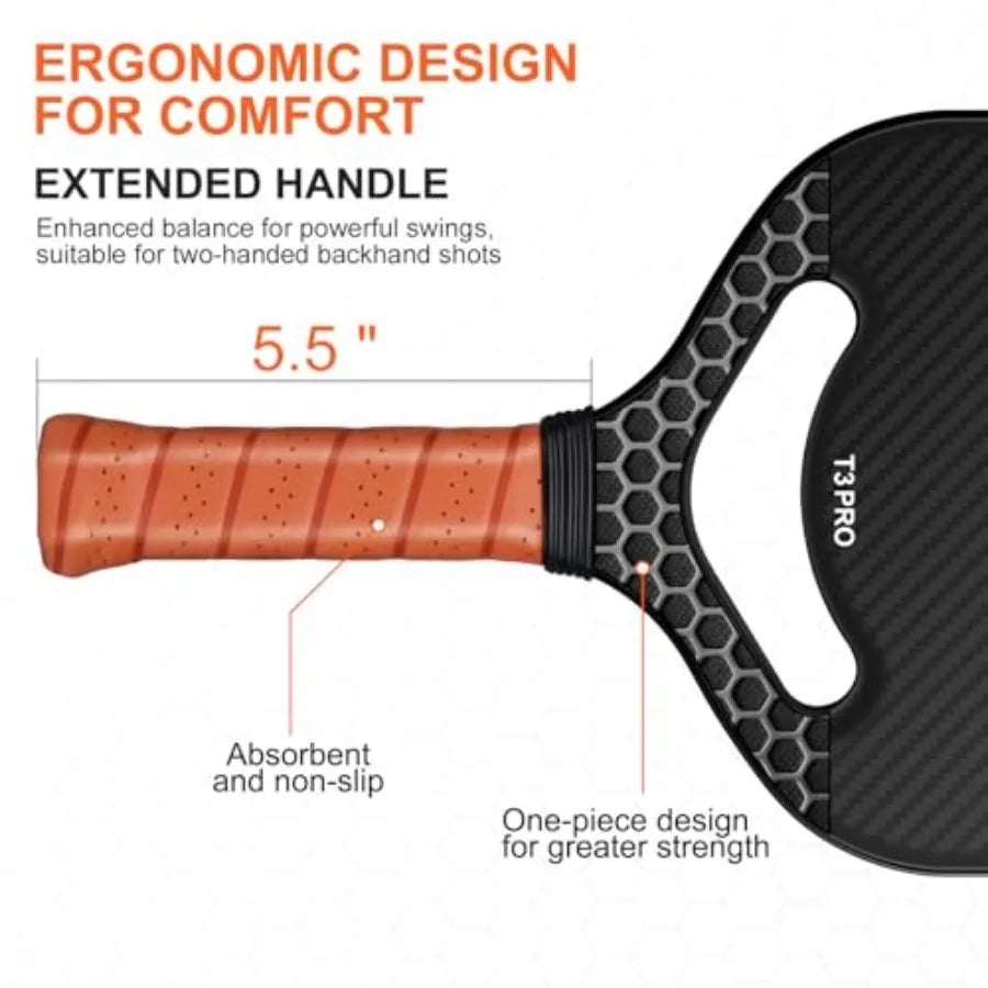 Aero Throat Carbon Fiber Paddle