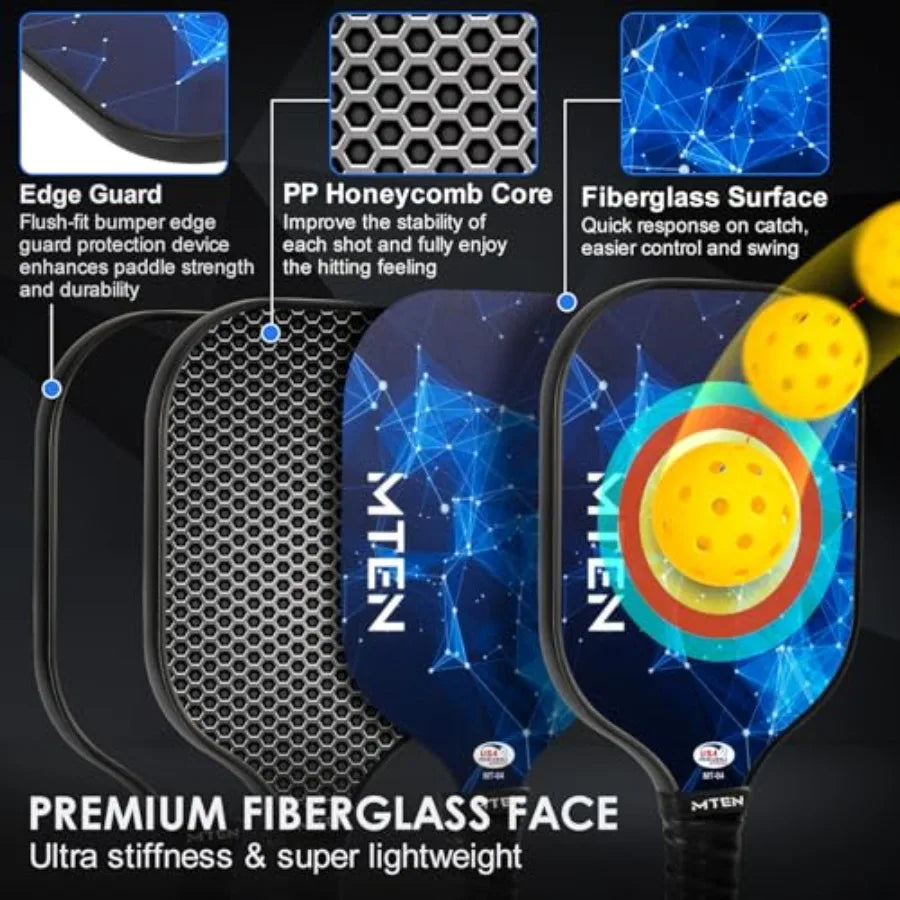 USAPA Fiberglass Paddle Set