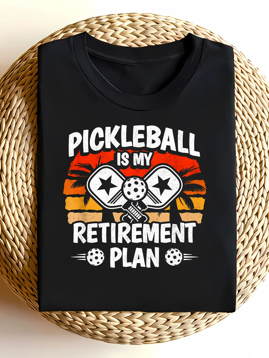 Pickleball Retirement Plan Tee