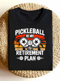 Pickleball Retirement Plan Tee