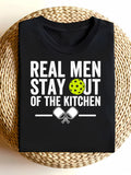 Real Men Pickleball Tee