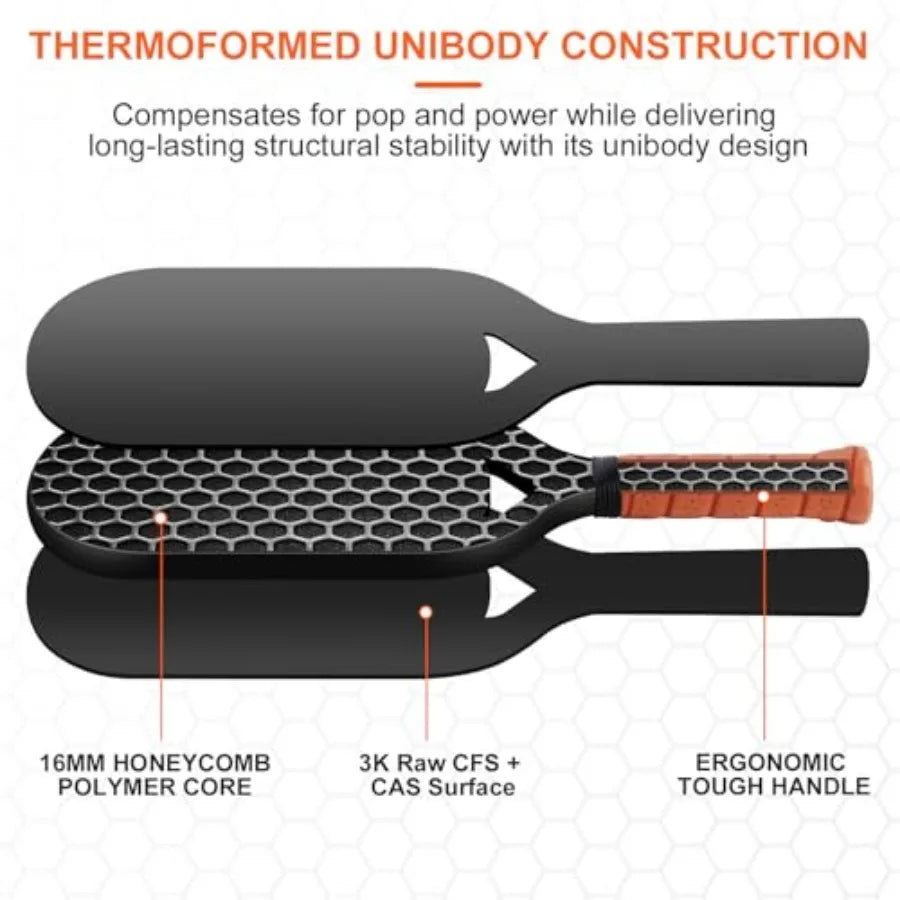 Aero Throat Carbon Fiber Paddle