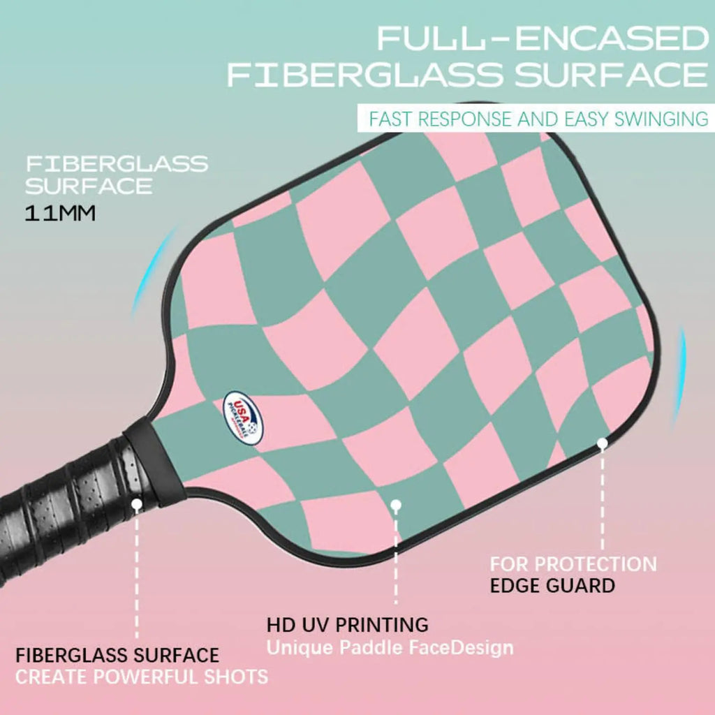 2-Paddle Pickleball Set with Bag