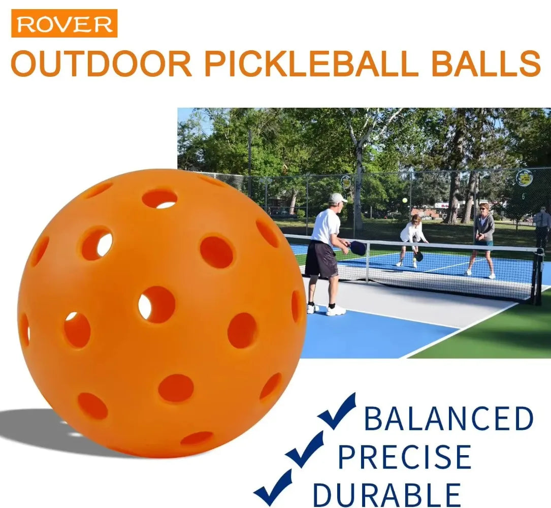 74MM Outdoor Pickleballs