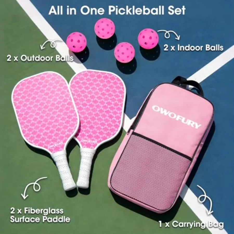 Lightweight Fiberglass Paddle Set