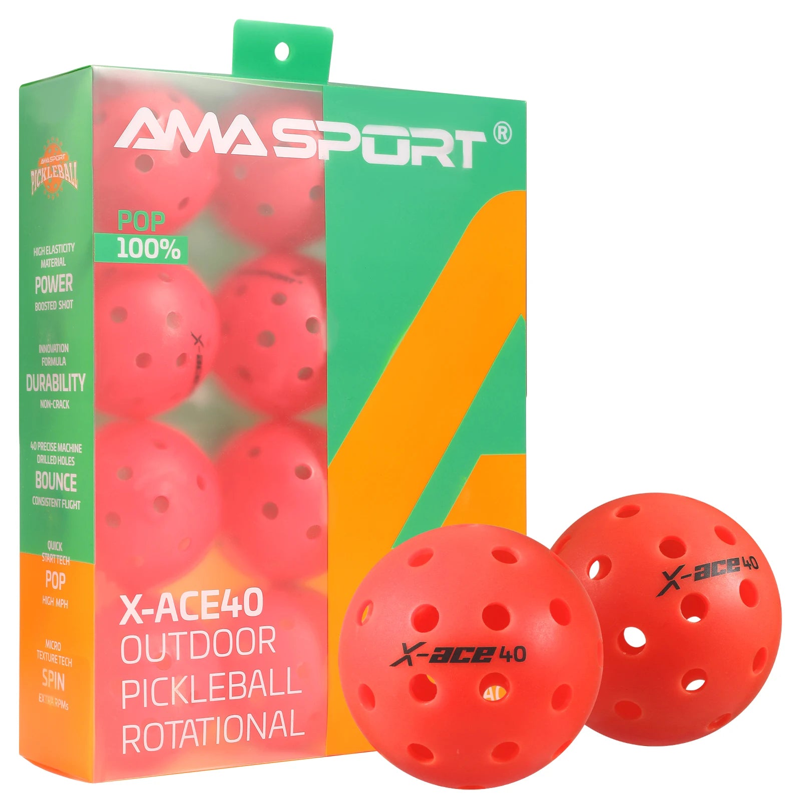 AMA Sport X-Ace Pickleballs